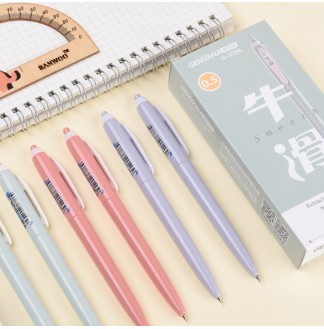 牛滑国色0.5奶嘴头RS12按动中油笔