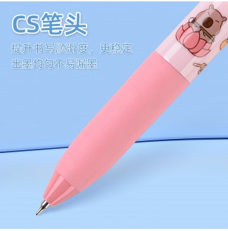 卡皮转转笔CS0.5配RS09按动中性笔