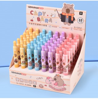 卡皮转转笔CS0.5配RS09按动中性笔